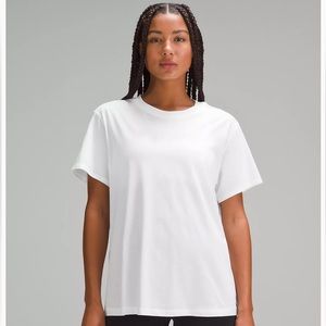 Lululemon All Yours Cotton T-Shirt White Size 8